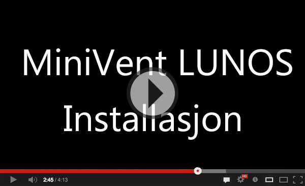 youtube video lunos install